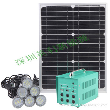 Solar Lighting Kit with Solar Power Supply